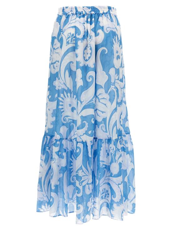 25SS 에트로 숏 스커트 WRFA011499SA5I2X0807 Light Blue - ETRO