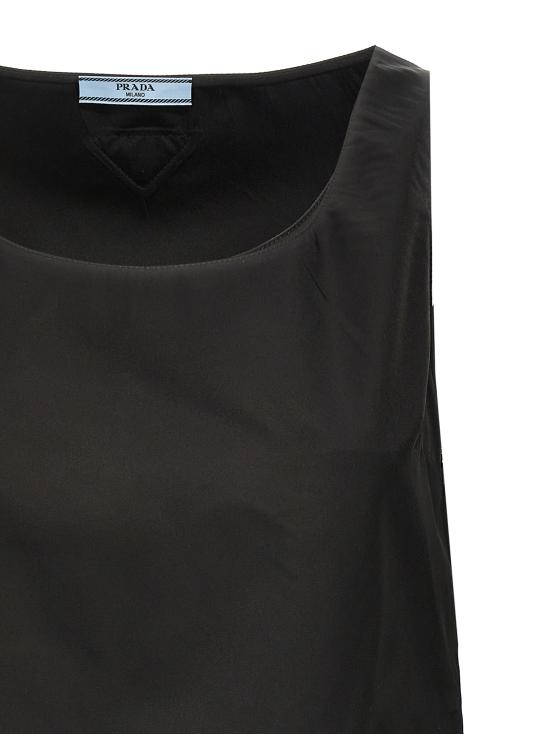 25FW 프라다 숏 스커트 230732SOOO1WQ8F0002 Black - PRADA