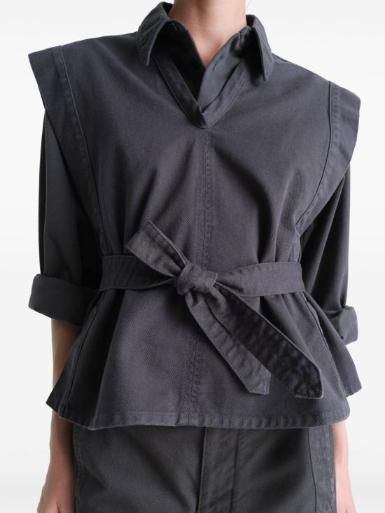 25SS 르메르 베스트 TO1227LD1040714 CARBON BLUE DOM - LEMAIRE