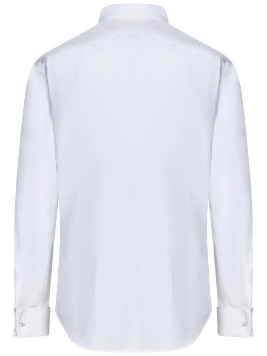 25FW 엠포리오 아르마니 긴팔 셔츠 EM000190TE10247 U0002 WHITE - EMPORIO ARMANI
