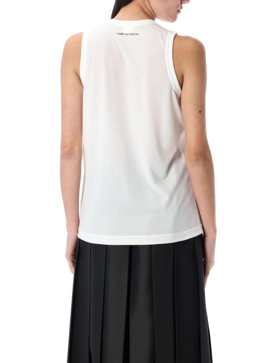25SS 꼼데가르송 민소매 티셔츠 GOT003051 2 WHITE - COMME DES GARCONS