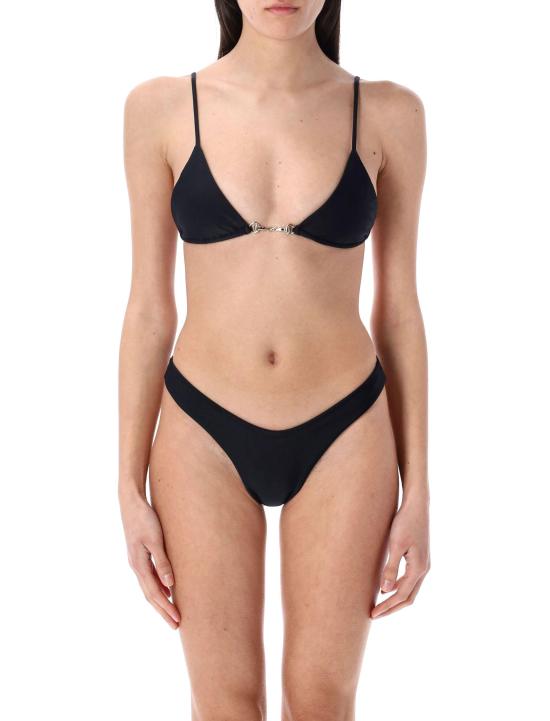 25SS SWIM BY DI 비키니 수영복 FLEMISHKNOT BLACK