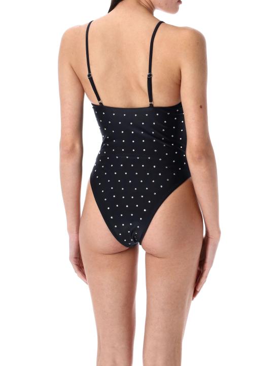 25SS SWIM BY DI 원피스 수영복 CRYSTALSWIMSUIT BLACK - OTHER BRANDS