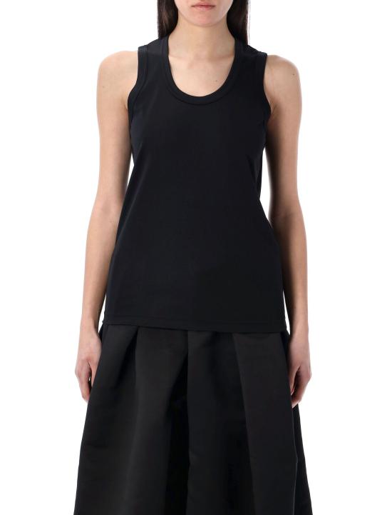 25SS 꼼데가르송 민소매 티셔츠 GOT003051 1 BLACK