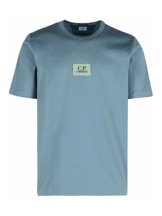 25SS 씨피 컴퍼니 반팔 티셔츠 18CMTS108A 110301W 872 STORMY WEATHER DOM