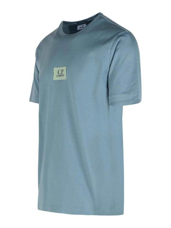 25SS 씨피 컴퍼니 반팔 티셔츠 18CMTS108A 110301W 872 STORMY WEATHER DOM - C.P. COMPANY