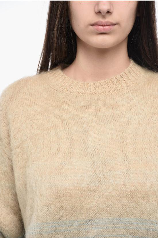  오프화이트 스웨터 OWHE084S23KNI001 4961 Beige - OFF WHITE