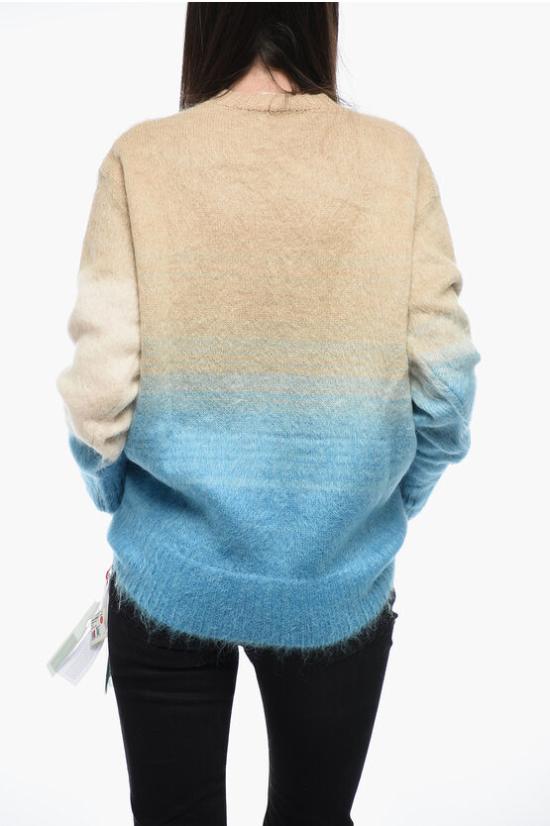  오프화이트 스웨터 OWHE084S23KNI001 4961 Beige - OFF WHITE