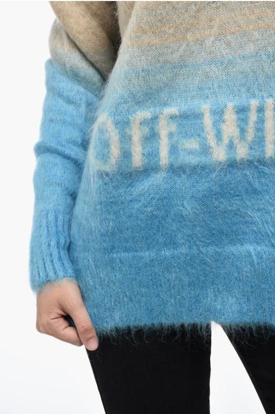  오프화이트 스웨터 OWHE084S23KNI001 4961 Beige - OFF WHITE