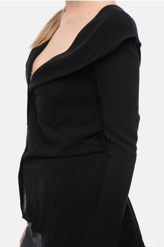  스텔라 맥카트니 블라우스 6200713CU2501000 Black - STELLA MCCARTNEY