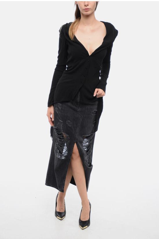  스텔라 맥카트니 블라우스 6200713CU2501000 Black - STELLA MCCARTNEY