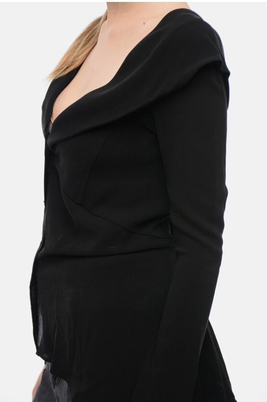  스텔라 맥카트니 블라우스 6200713CU2501000 Black - STELLA MCCARTNEY