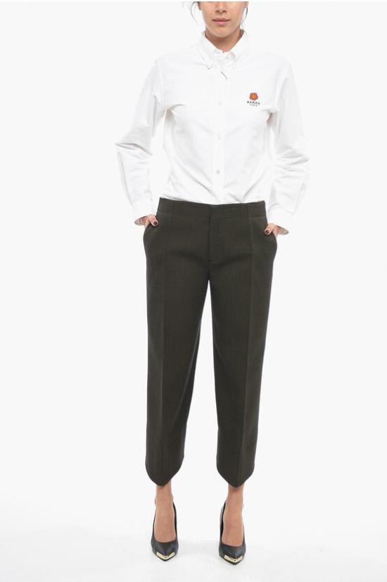  보테가베네타 스트레이트 팬츠 708514VKPH01245 Gray - BOTTEGA VENETA