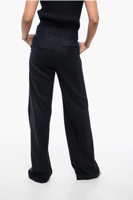  스텔라 맥카트니 스트레이트 팬츠 6007393CQ7524101 Blue - STELLA MCCARTNEY