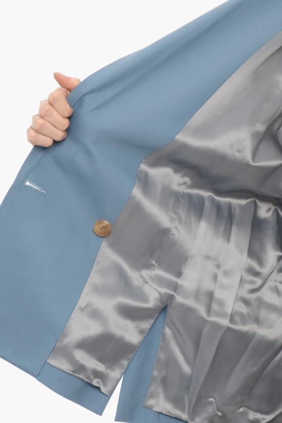  유돈초이 수트 자켓 EC23PF2J 002 A DUSTY BLUE Blue - EUDON CHOI