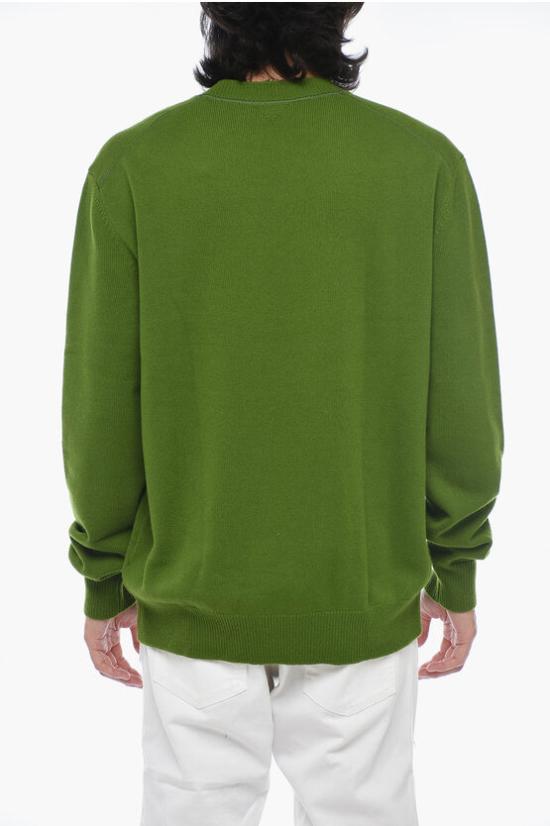  보테가베네타 스웨터 730642 V2MM0 3052 Green - BOTTEGA VENETA