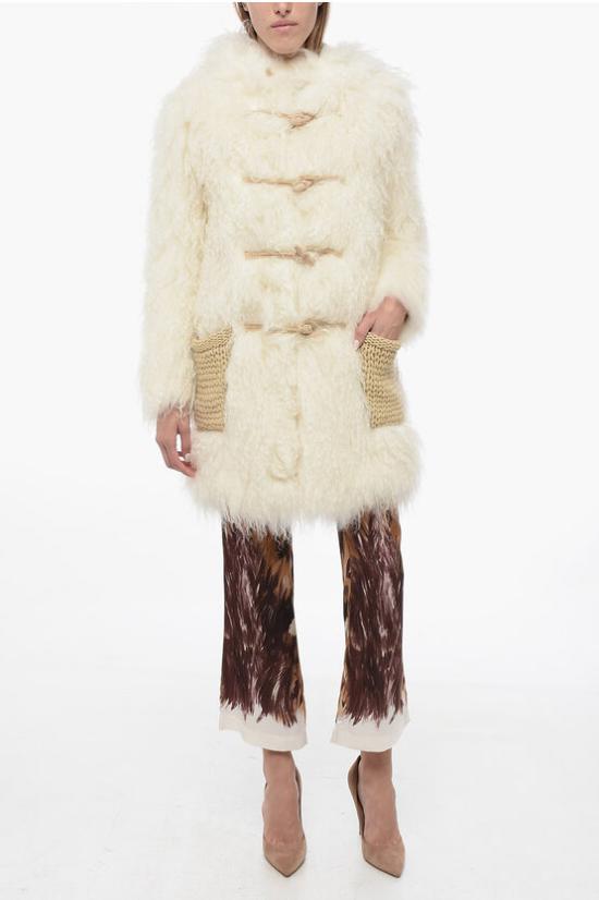  생로랑 자켓 668664Y3D53 9935 White - SAINT LAURENT