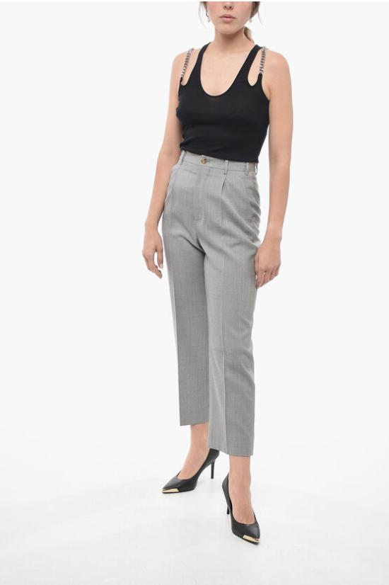  구찌 스트레이트 팬츠 675974ZACFE 4734 Gray - GUCCI