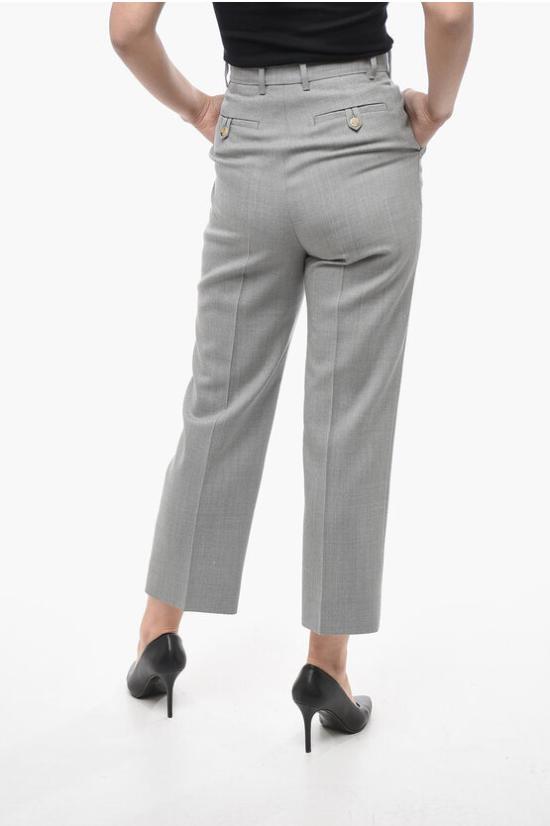  구찌 스트레이트 팬츠 675974ZACFE 4734 Gray - GUCCI