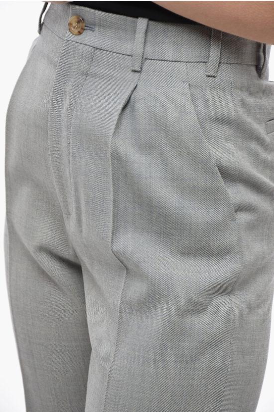  구찌 스트레이트 팬츠 675974ZACFE 4734 Gray - GUCCI