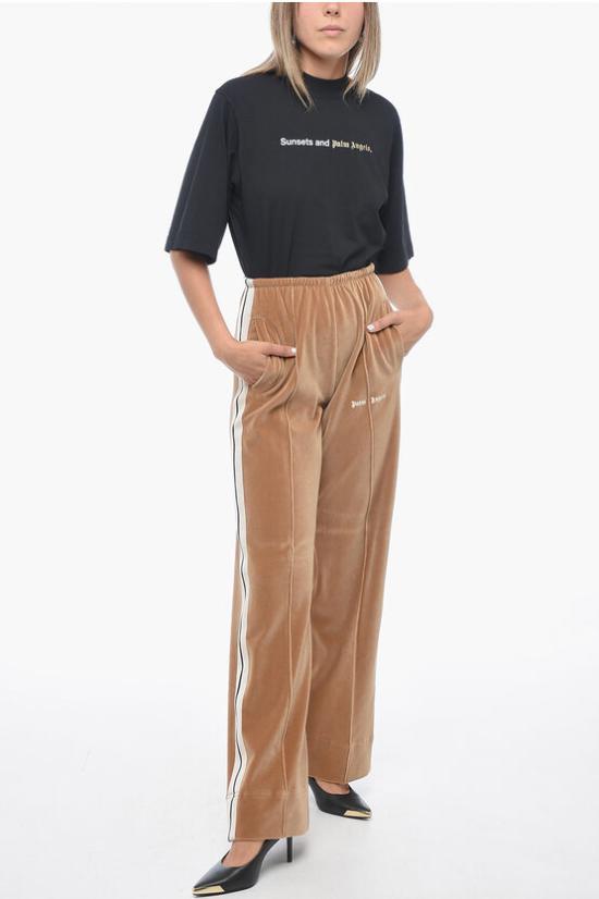  팜앤젤스 스트레이트 팬츠 PWCJ010F23FAB0026103 Beige - PALM ANGELS