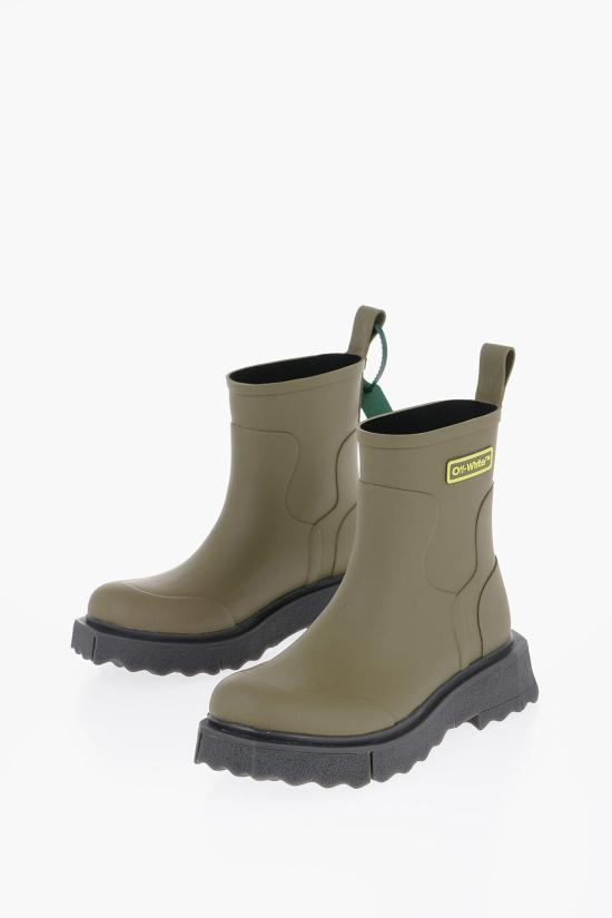  오프화이트 부츠 OMID016F22MAT0015618 Military Green