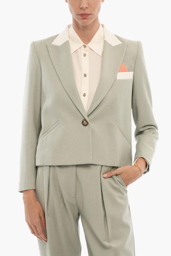  헤베스튜디오 수트 자켓 H222 BIBZ FLN AGV Green