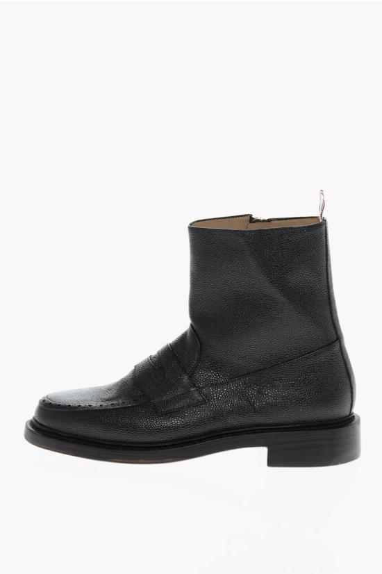  톰브라운 부츠 MFB207A06257 001 Black - THOM BROWNE