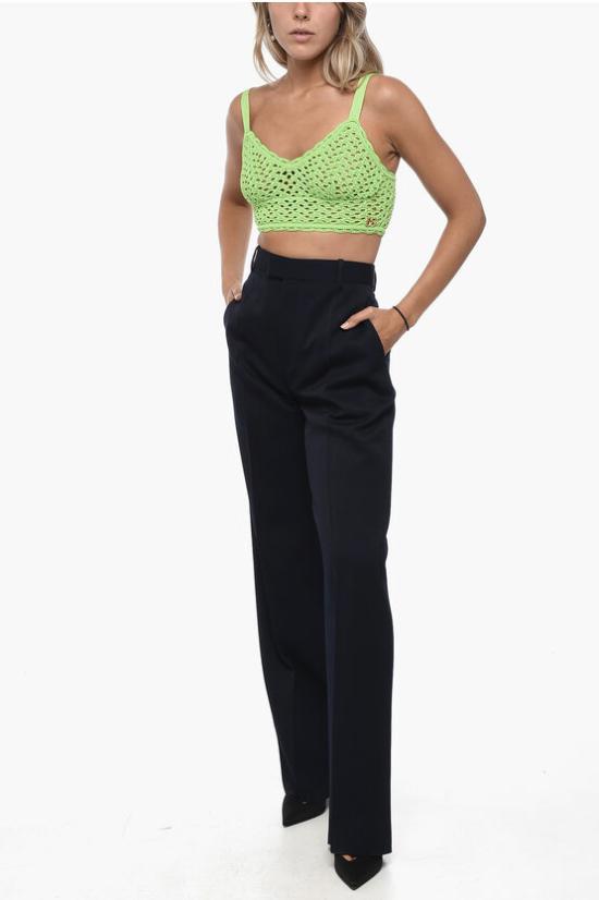  보테가베네타 스트레이트 팬츠 743466 VKIS0 4121 Blue - BOTTEGA VENETA