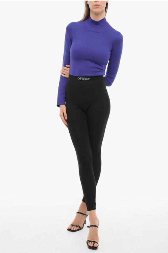  오프화이트 긴팔 티셔츠 OWDD036F22JER0013737 Violet - OFF WHITE