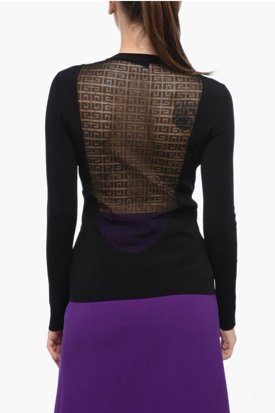  지방시 긴팔 티셔츠 BW90LV4 ZHD 001 Black - GIVENCHY