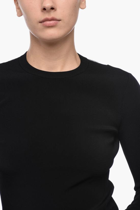  지방시 긴팔 티셔츠 BW90LV4 ZHD 001 Black - GIVENCHY