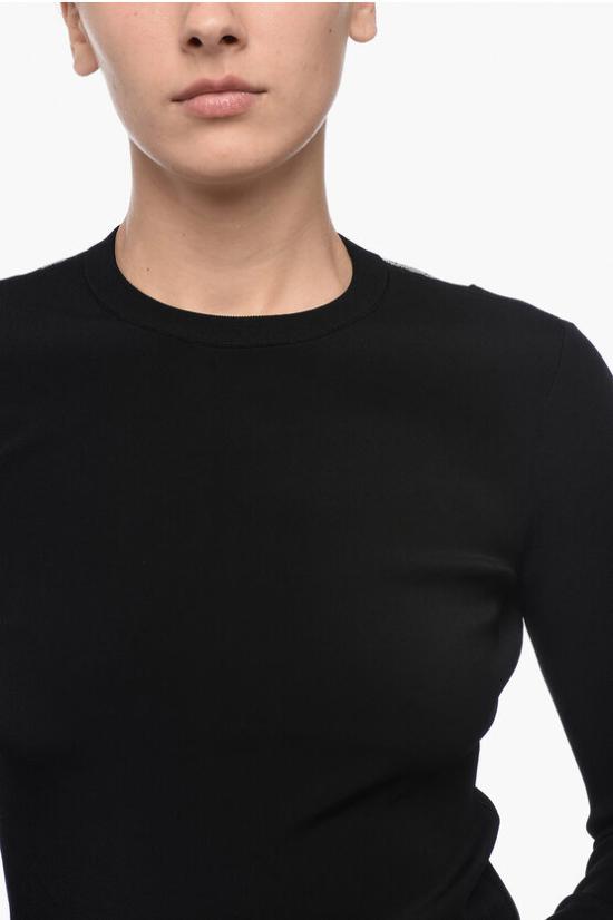  지방시 긴팔 티셔츠 BW90LV4 ZHD 001 Black - GIVENCHY