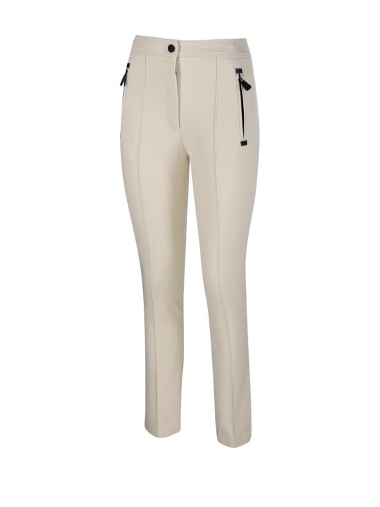 24FW 몽클레어 스트레이트 팬츠 2A00006 53064 200 LIGHT BEIGE - MONCLER