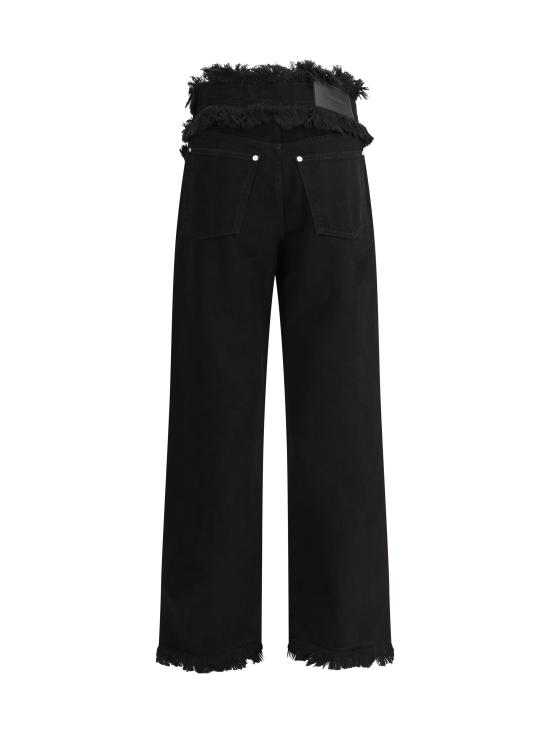 25SS 살바토레 페라가모 데님 팬츠 782632 002 BLACK - SALVATORE FERRAGAMO