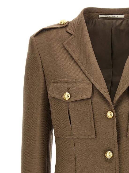 24FW 딸리아토레 수트 자켓 JGIAMILA160032F1425 Brown - TAGLIATORE