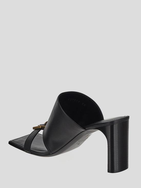 25SS 발렌시아가 뮬/슬리퍼 827913 WB2X11082 Black aged gold - BALENCIAGA