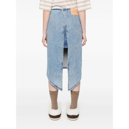25SS JW앤더슨 데님 스커트 DK0027 PG1774 804 BLUE - JW ANDERSON