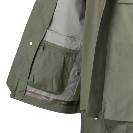 25SS 까웨 자켓 K7127UW AZU GREEN LICHEN BEIGE - K-WAY