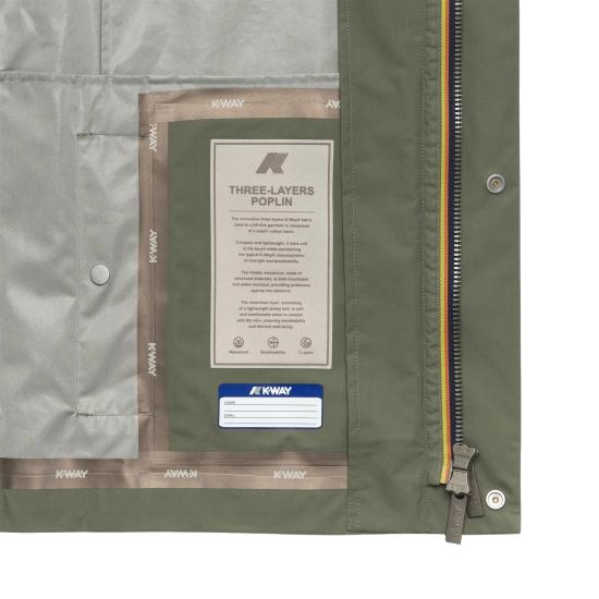 25SS 까웨 자켓 K7127UW AZU GREEN LICHEN BEIGE - K-WAY