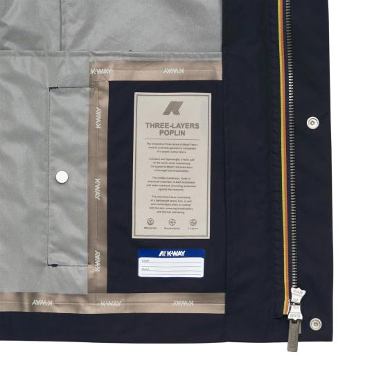 25SS 까웨 자켓 K7127UW B1A BLUE DEPTH BEIGE L - K-WAY