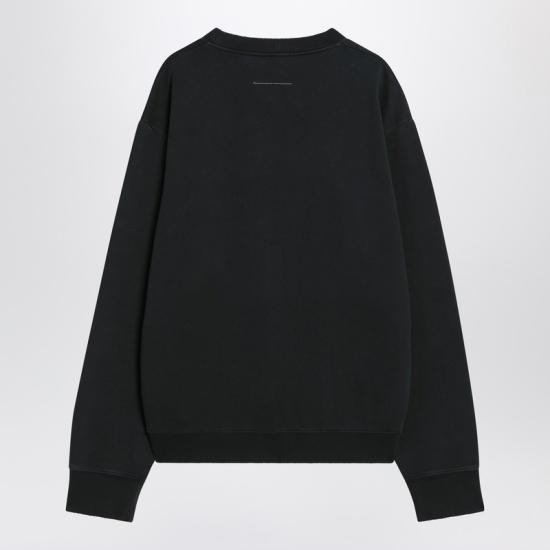 25SS MM6 메종마르지엘라 긴팔 티셔츠 SH2GU0021M25004 Black - MM6 MAISON MARGIELA