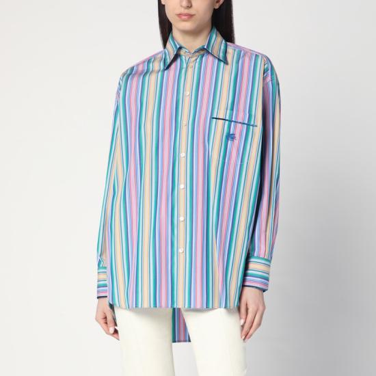 25SS 에트로 긴팔 티셔츠 WRIA002899TR572 Multicolor
