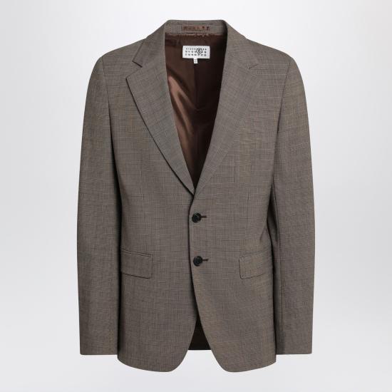  MM6 메종마르지엘라 수트 자켓 SH2BN0013M35437 Brown