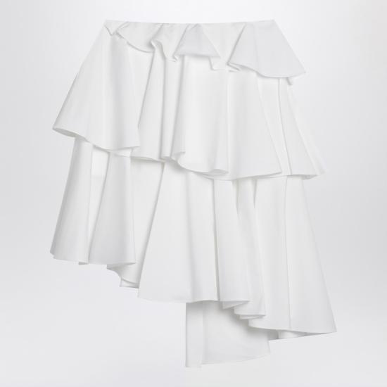 25SS 알라이아 스커트 AA9J2313T611ACO White - ALAIA