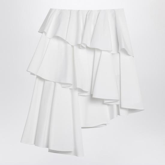 25SS 알라이아 스커트 AA9J2313T611ACO White