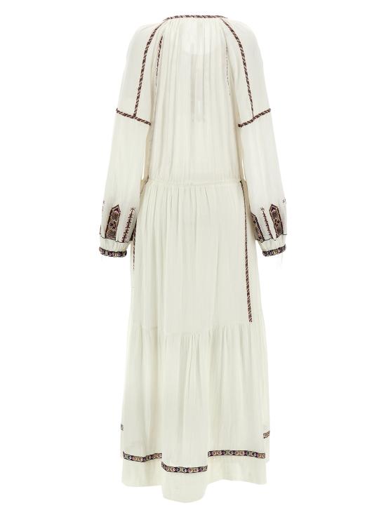 25SS 이자벨마랑에뚜왈 롱 원피스 RO0673FAC1J11EECOE White - ISABEL MARANT ETOILE