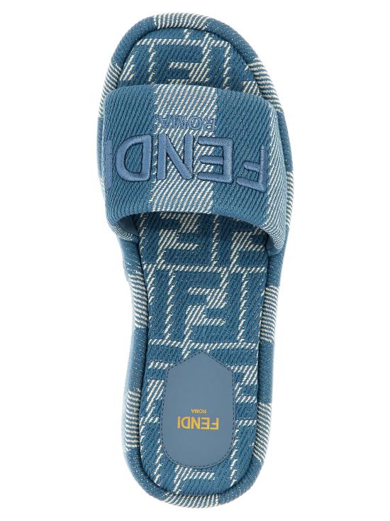 25SS 펜디 뮬/슬리퍼 8R8515ASB5F1STD Light Blue - FENDI