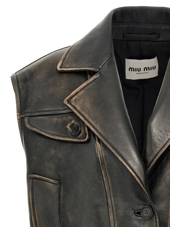 25SS 미우미우 베스트 MPT292SOOO1134F0844 Brown - MIU MIU