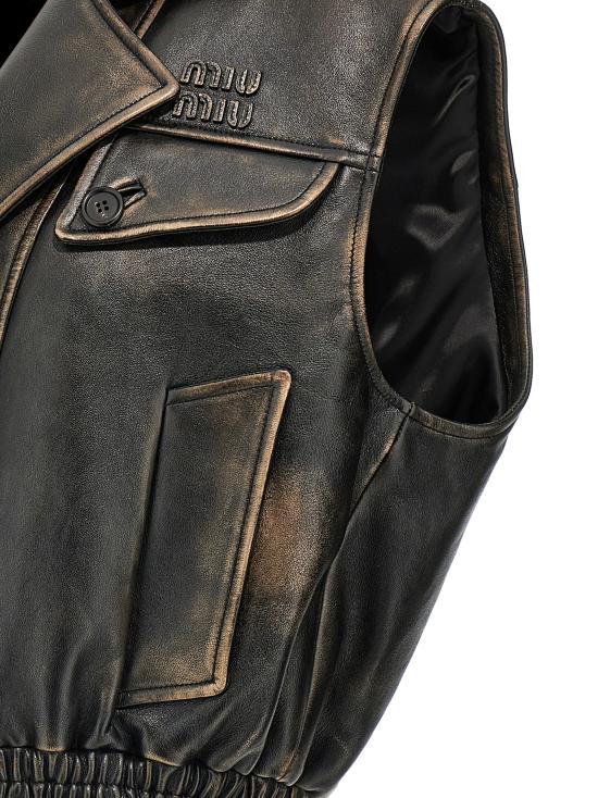 25SS 미우미우 베스트 MPT292SOOO1134F0844 Brown - MIU MIU